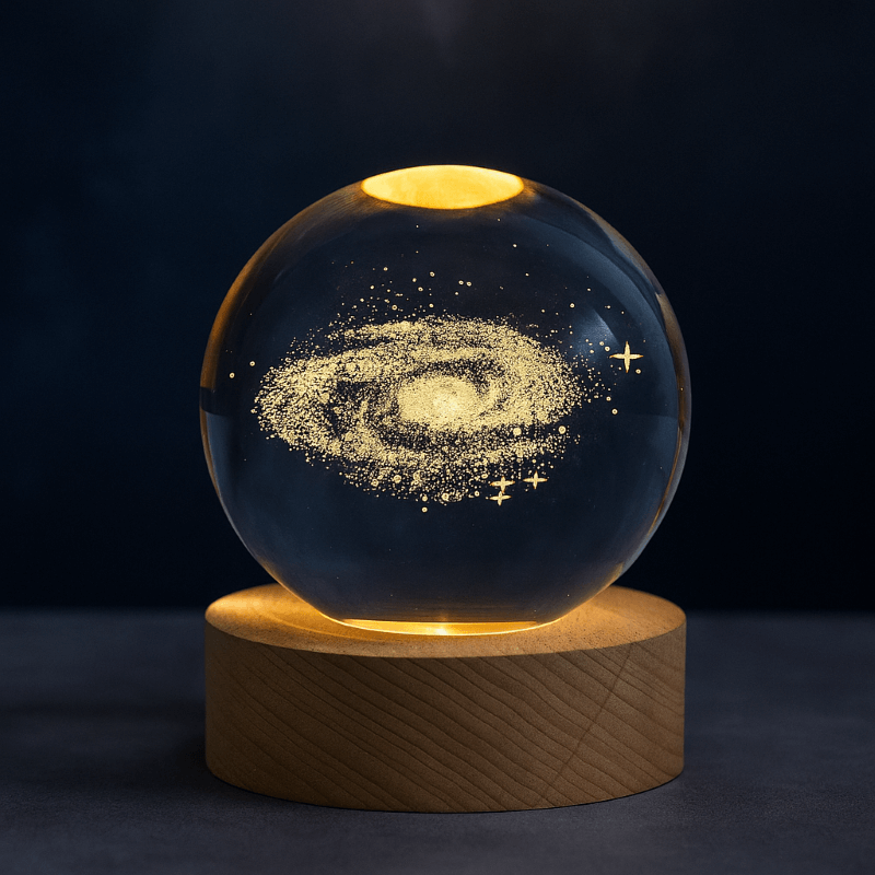 3D Crystal Ball Lamp, Crystal Ball Decoration Night Lights - Image 8