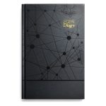 hard cover diary 2026 black