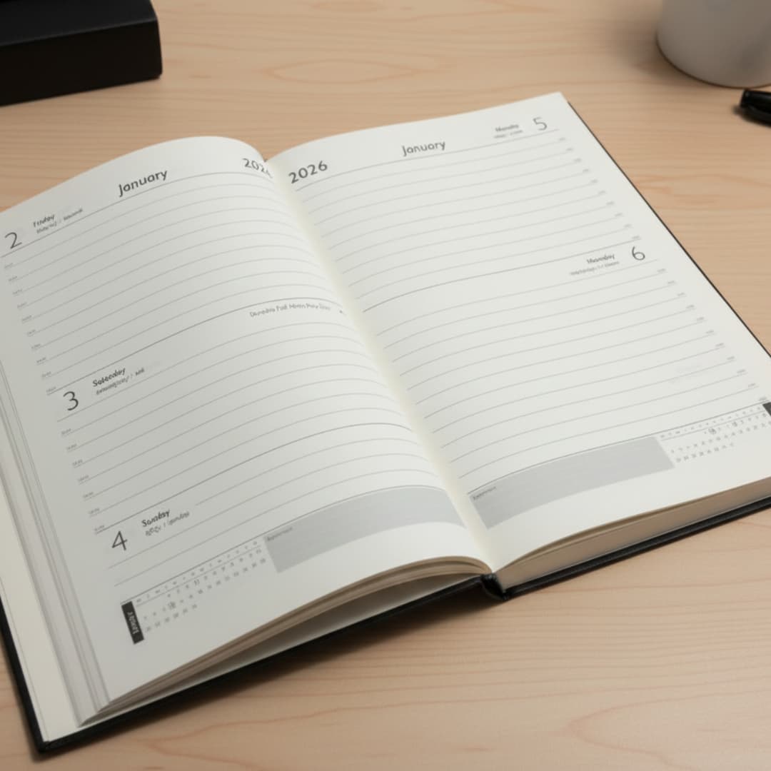 2026 diary inside